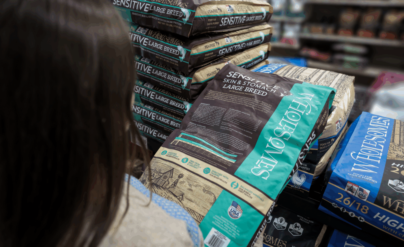 How to read dog food label