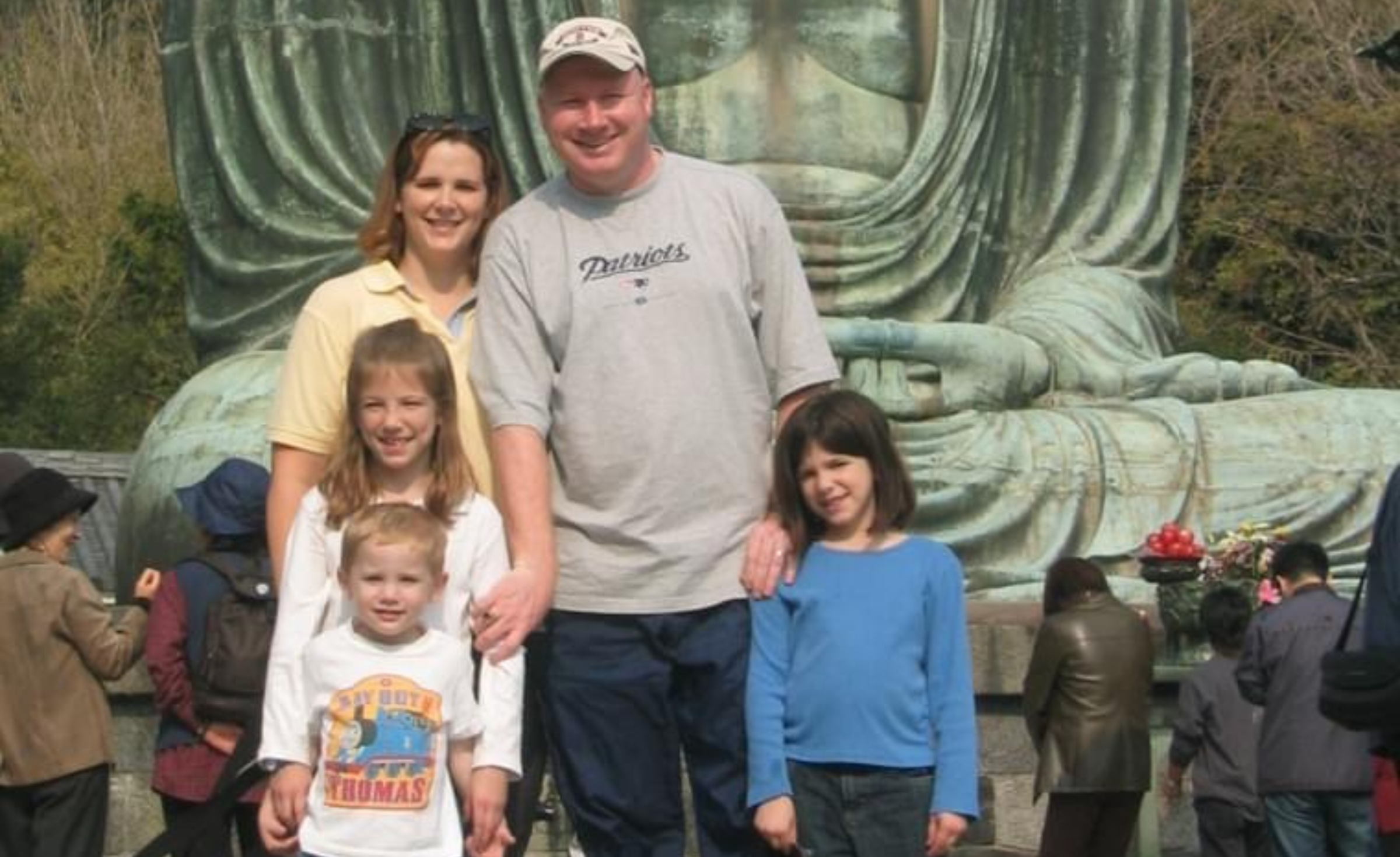LTC Thomas M. Hawes and his family