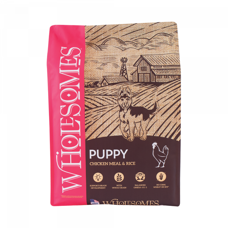 Puppy Chicken Meal & Rice - Wholesomes Pet Food