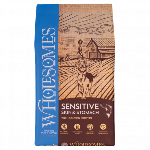 Sensitive Skin & Stomach with Salmon Protein - Wholesomes Pet Food